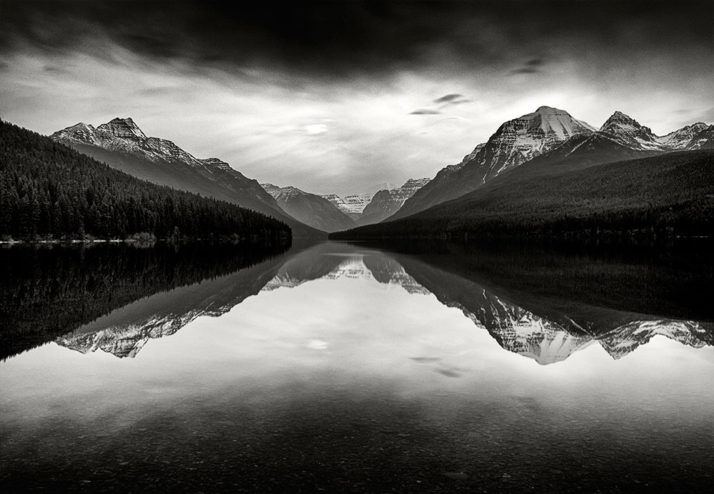 Bowman Lake Reflections