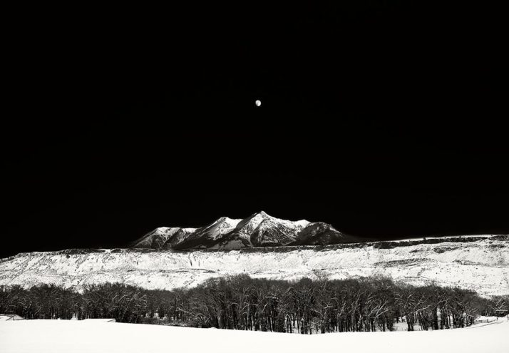Emigrant Peak and Moon, Montana 2007