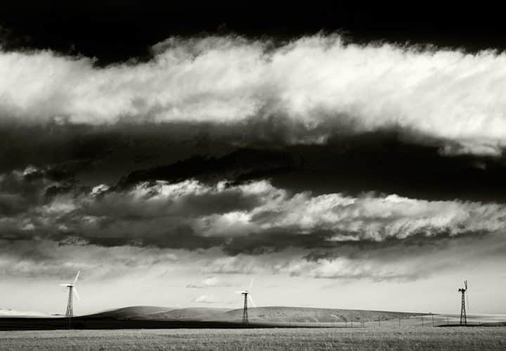 Wind Turbines, Livingston, Montana 2008