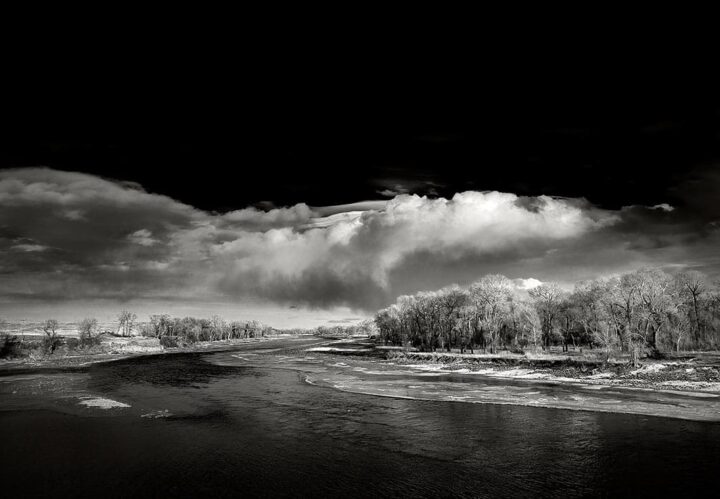 Yellowstone River During Winter, Montana 2008