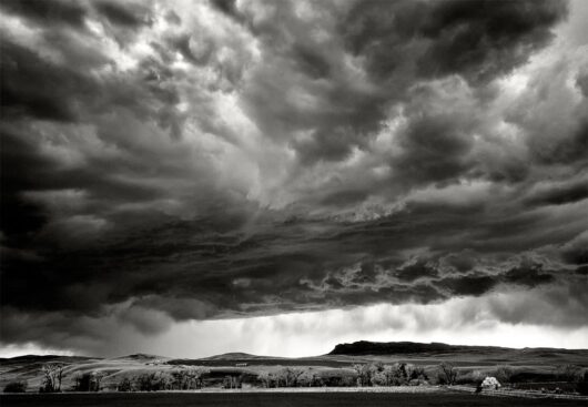 Sheep Mountain During Storm, Montana 2018