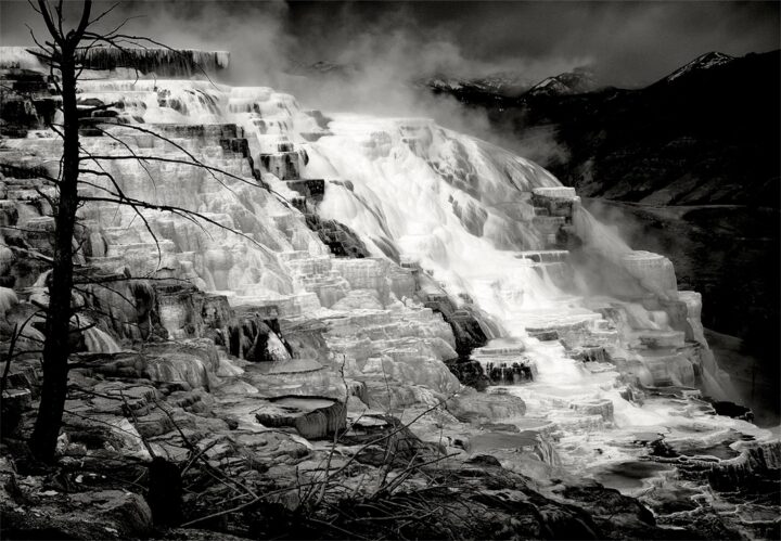 Canary Springs, Mammoth Hot Springs, Yellowstone National Park, Montana