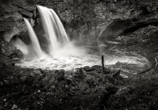 Natural Bridge Falls with Pool